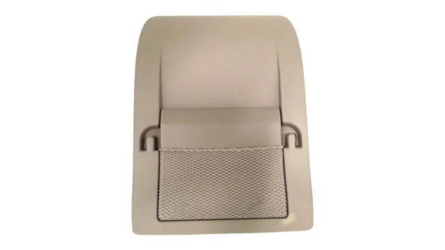Seat back panel